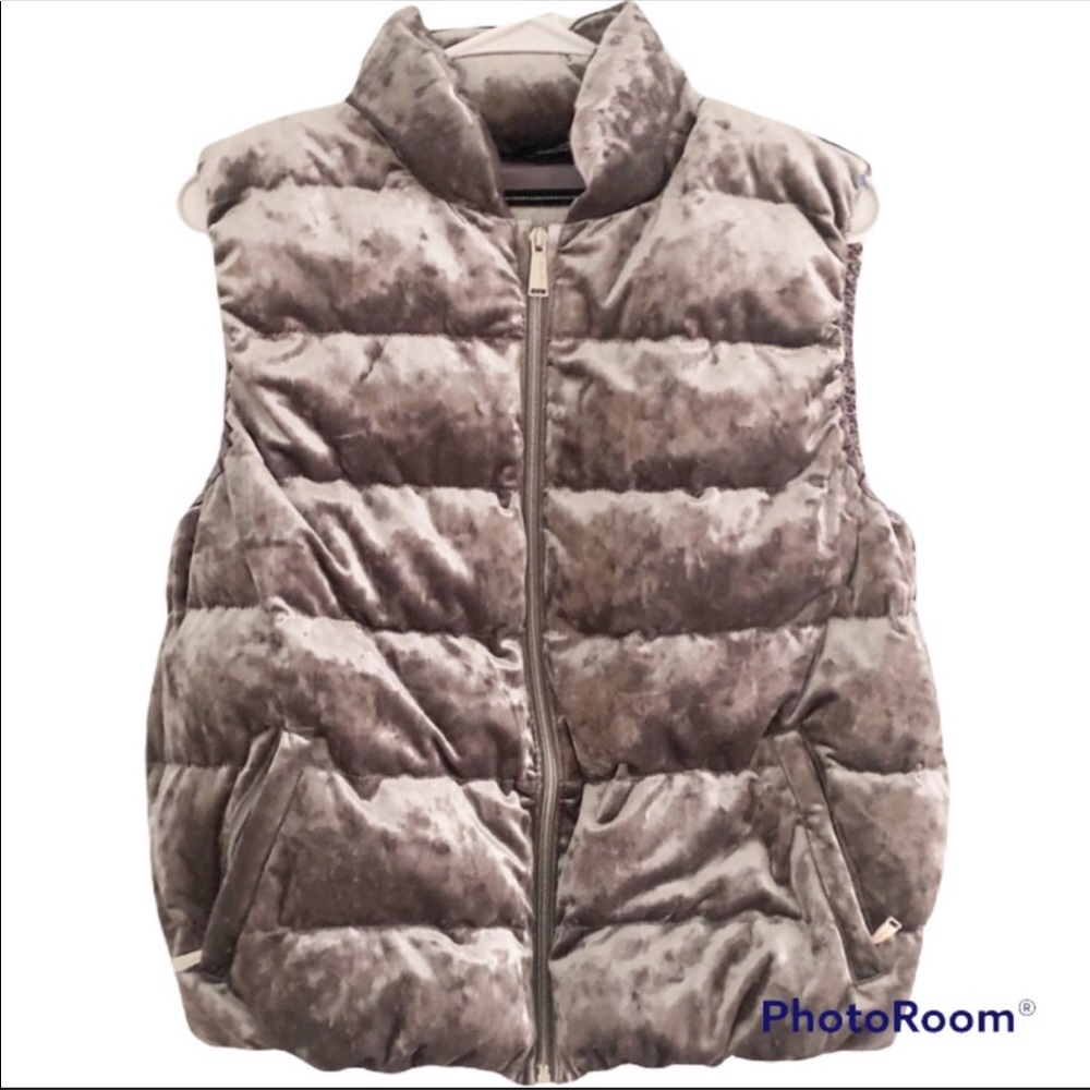 CALVIN KLEIN Performance Crushed Velvet Premium Down Puffer Vest